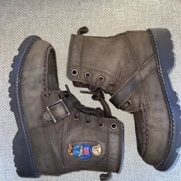 Ralph Lauren polo boys boots size 13 - Picture 2 of 6